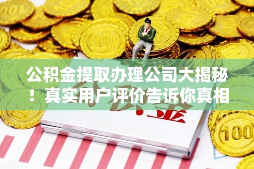 邵武公积金提取办理公司大揭秘！真实用户评价告诉你真相